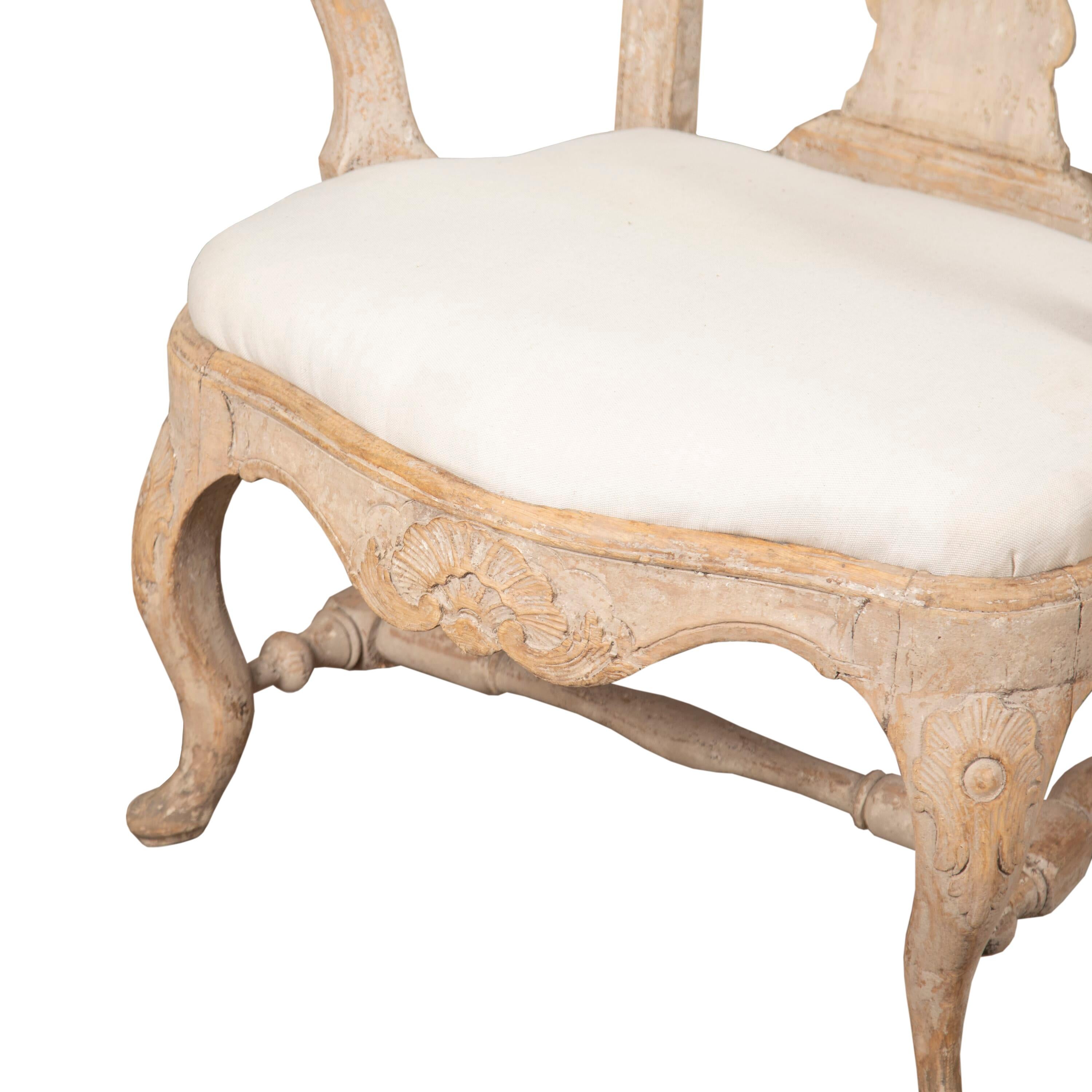 Paire de fauteuils suédois du 18e siècle Bon état - En vente à Tetbury, Gloucestershire