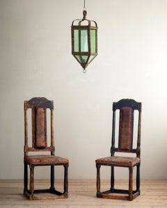 Pair of 18th Century Swedish Baroque Chairs