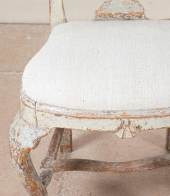 Pair of 18th Century Swedish Rococo Chairs
