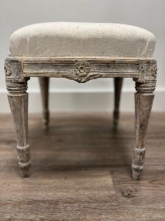 Pair of 18th Century Swedish Rococo-Gustavian Footstools