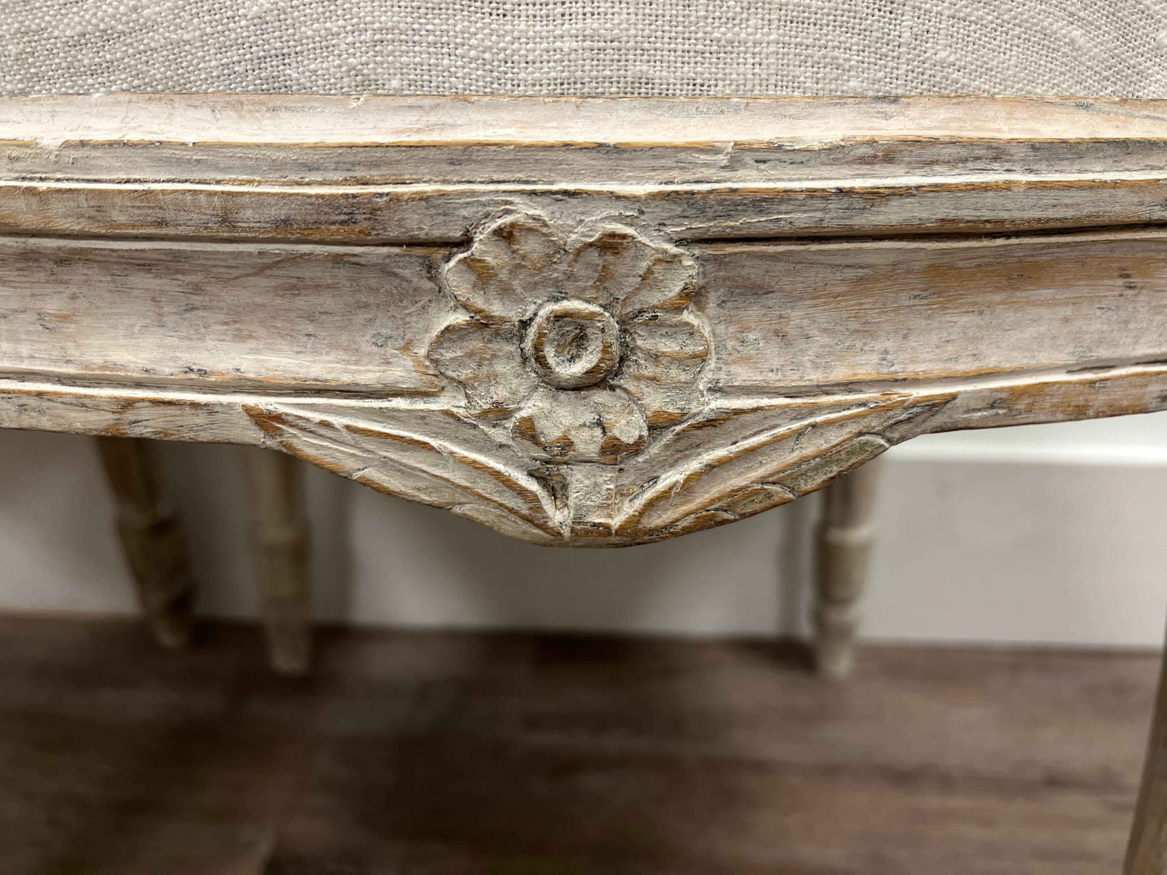 Pair of 18th Century Swedish Rococo-Gustavian Footstools For Sale 4