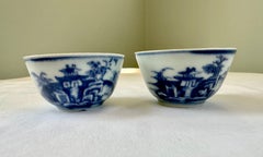 Pair of 18th Century Teacups from the Nanking Cargo