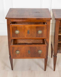 Pair of 18th Century Tuscan Louis XVI Bedside Tables
