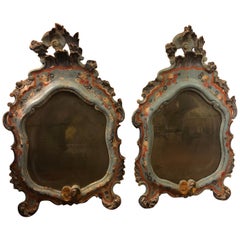 Pair of 18th Century Venetian Mirrors