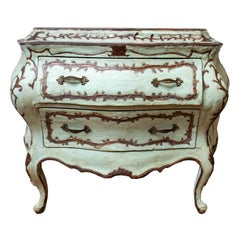 Pair of 18th Century Venetian Painted Commodes