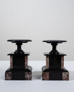 Pair Of 1900s French Marble Cassoulets