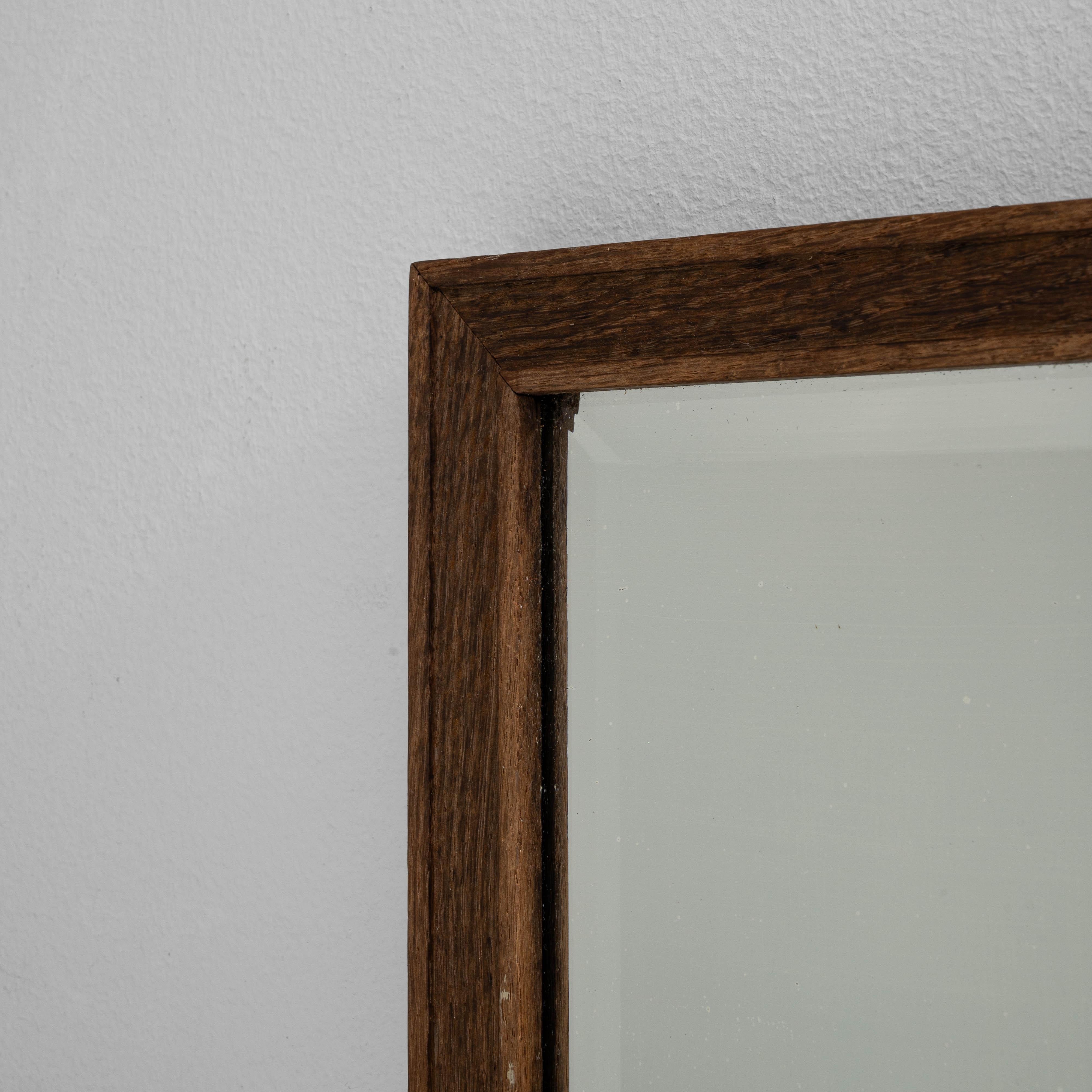 Coppia di specchi francesi in legno del 1900 in vendita 5