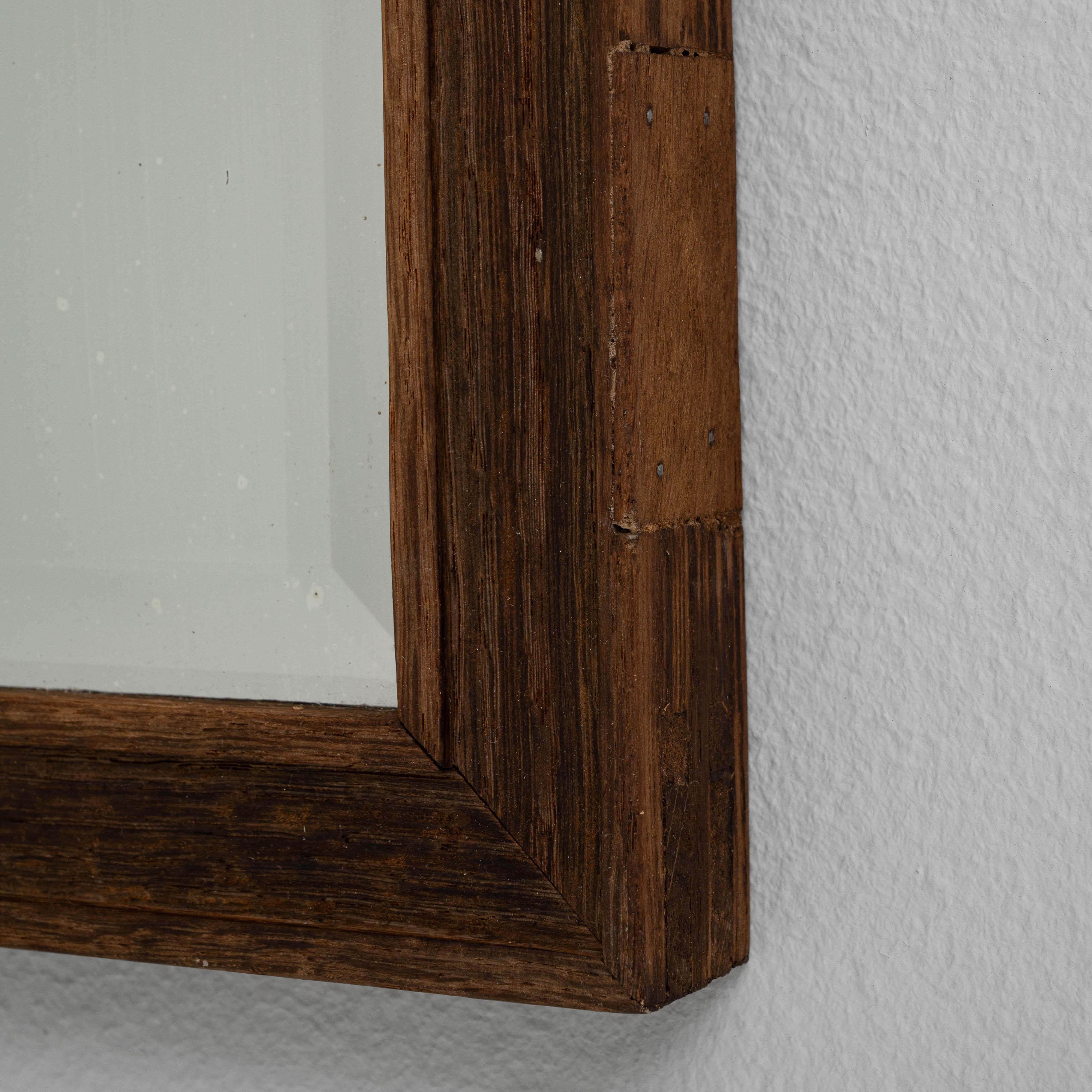 Coppia di specchi francesi in legno del 1900 in vendita 6