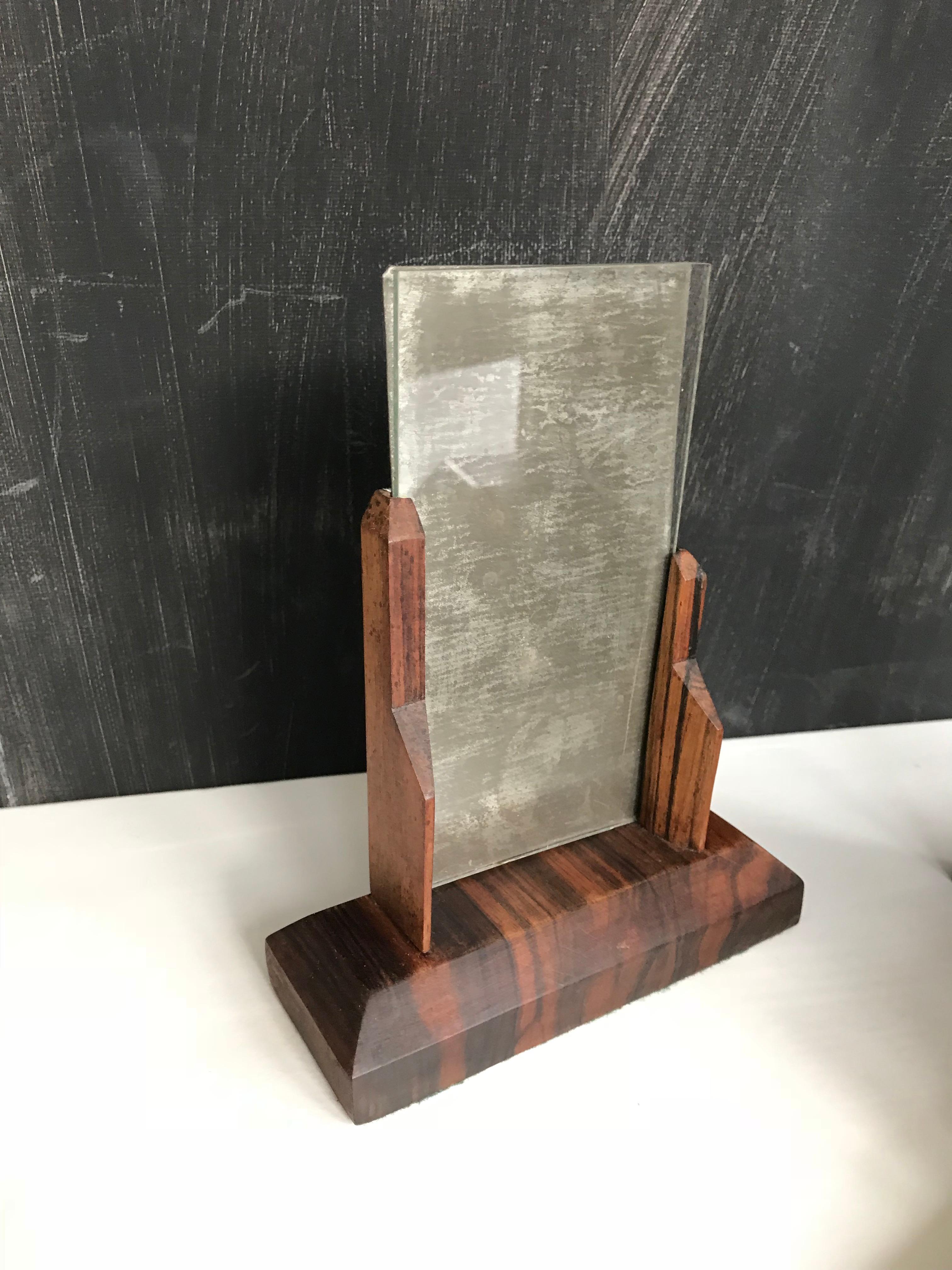 Pair of 1920s Amsterdam School Solid Hardwood Large Bookends For Sale 11