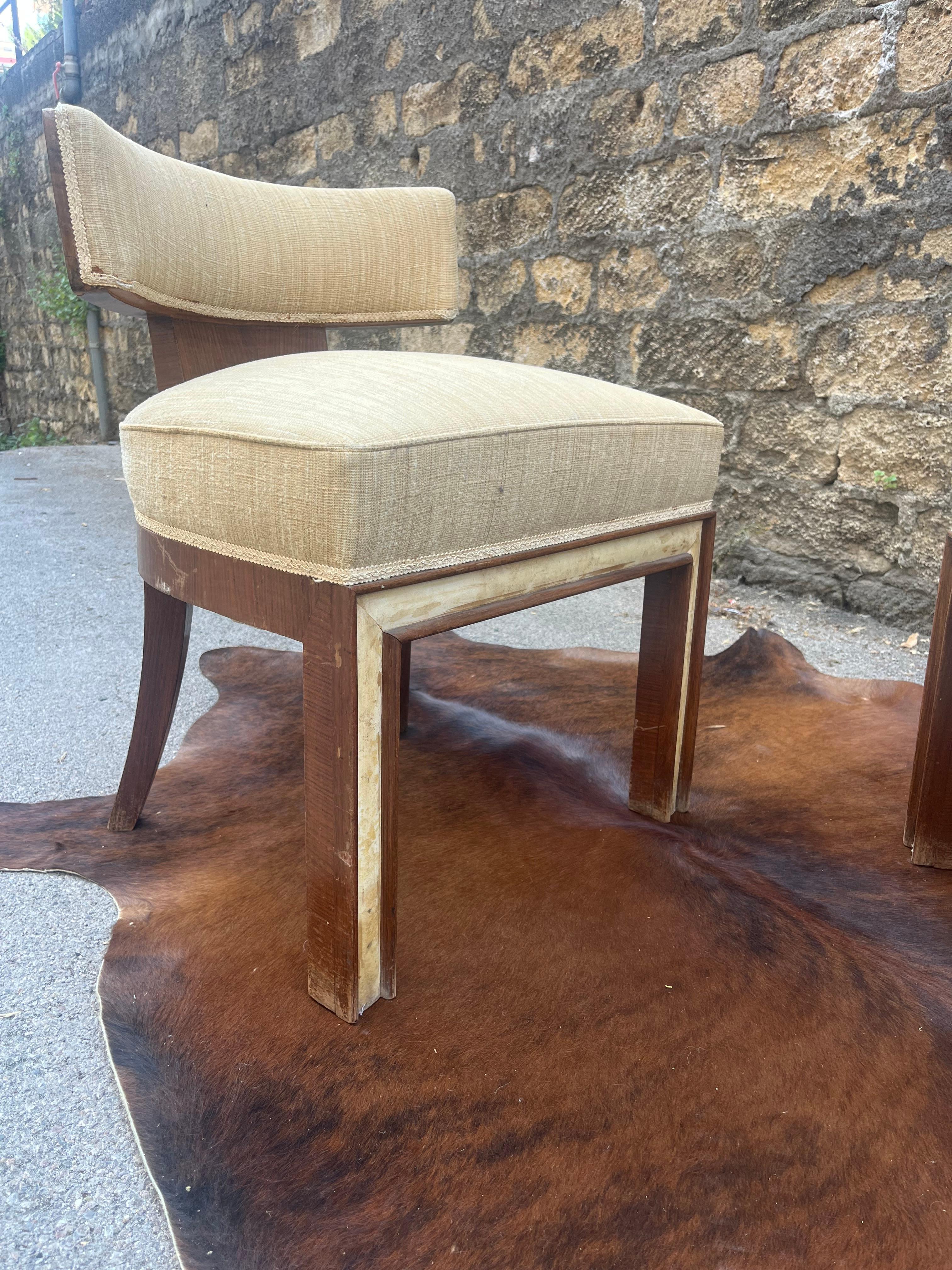 Pair of 1920s Armchairs by Studio BBPR in vendita 1