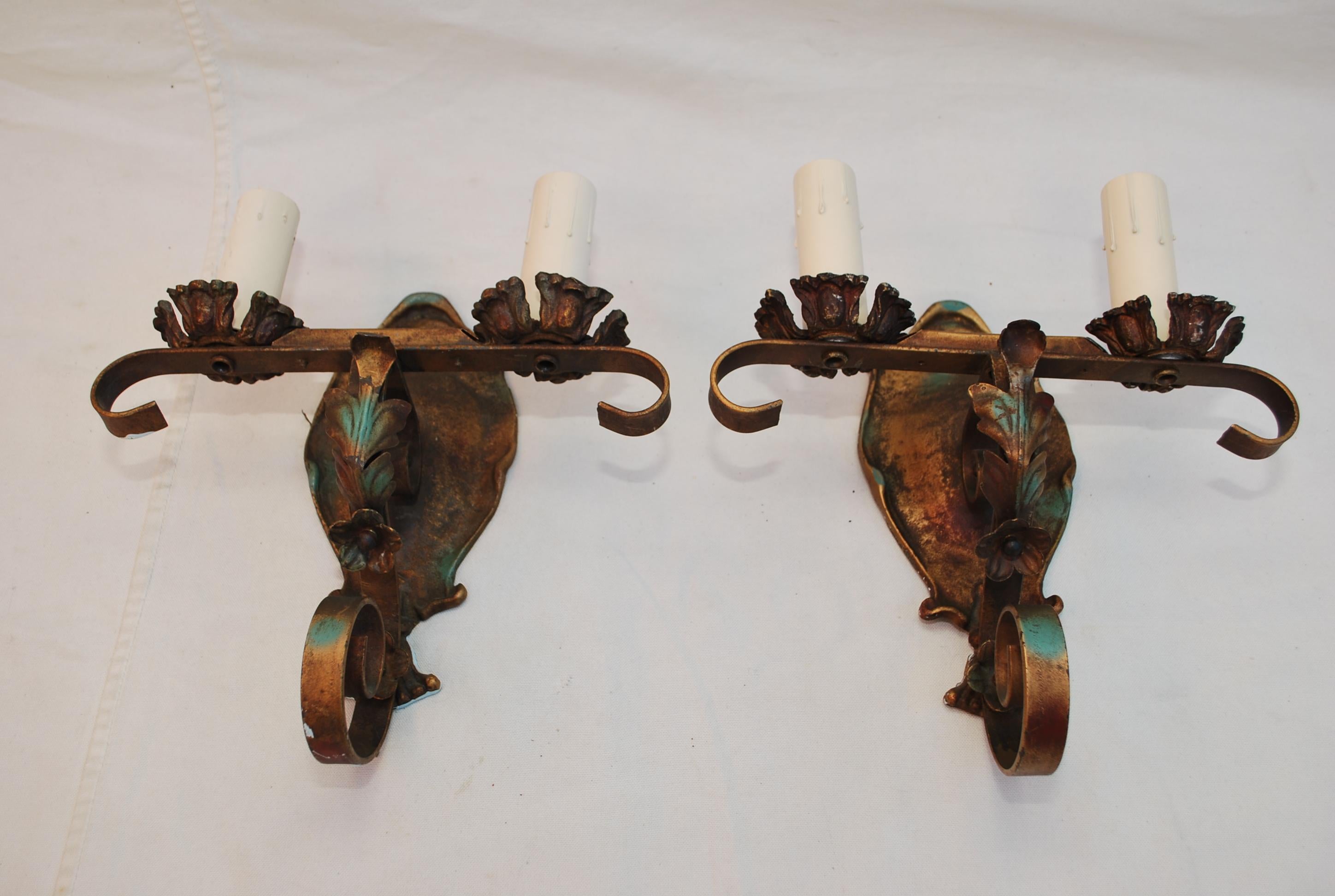 Spanish Colonial Pair of 1920's  For Sale