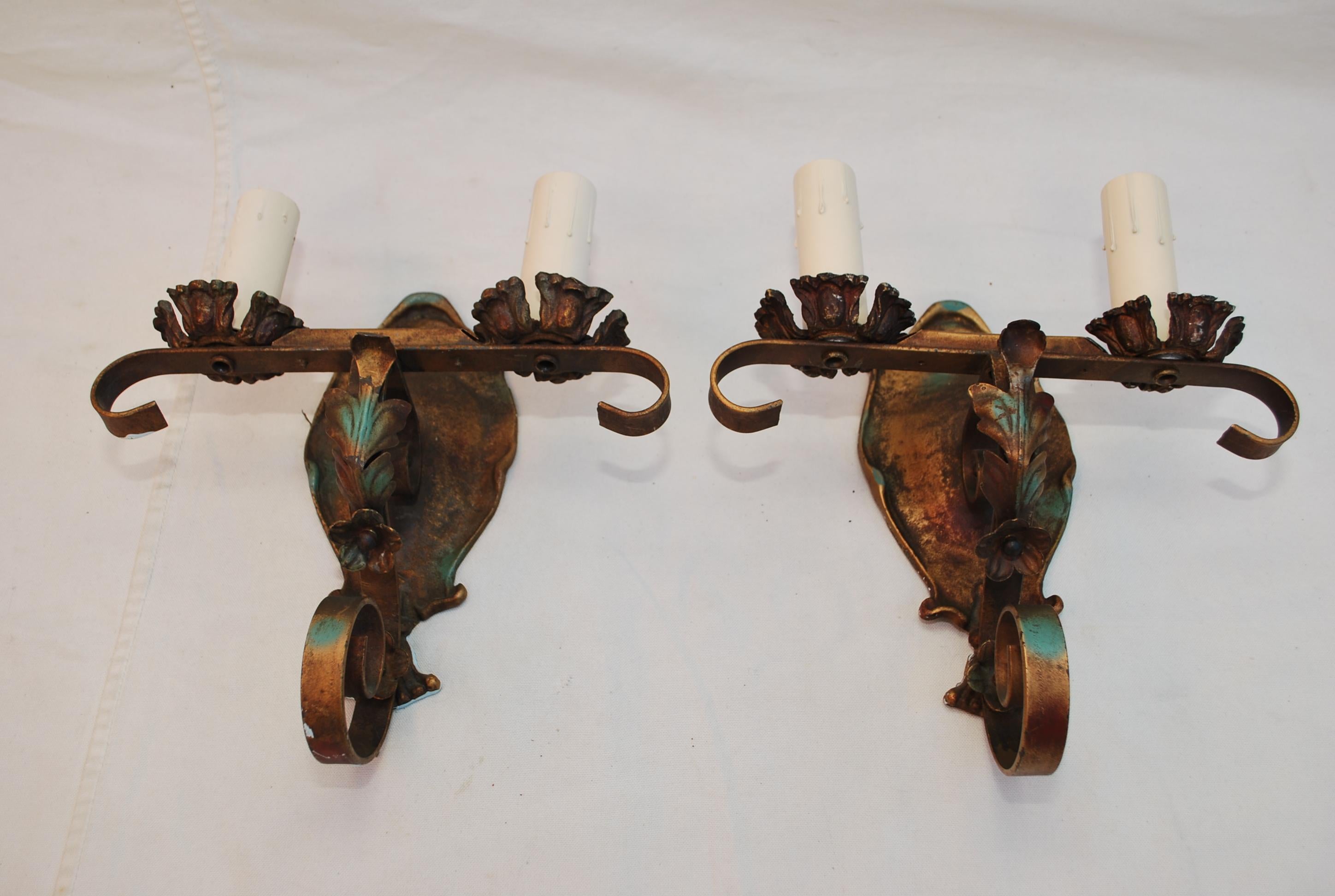 Spanish Colonial Pair of 1920's For Sale