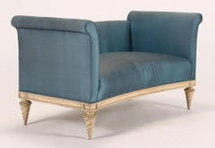 Pair of 1920s French Louis XVI Maison Jansen Style Settees
