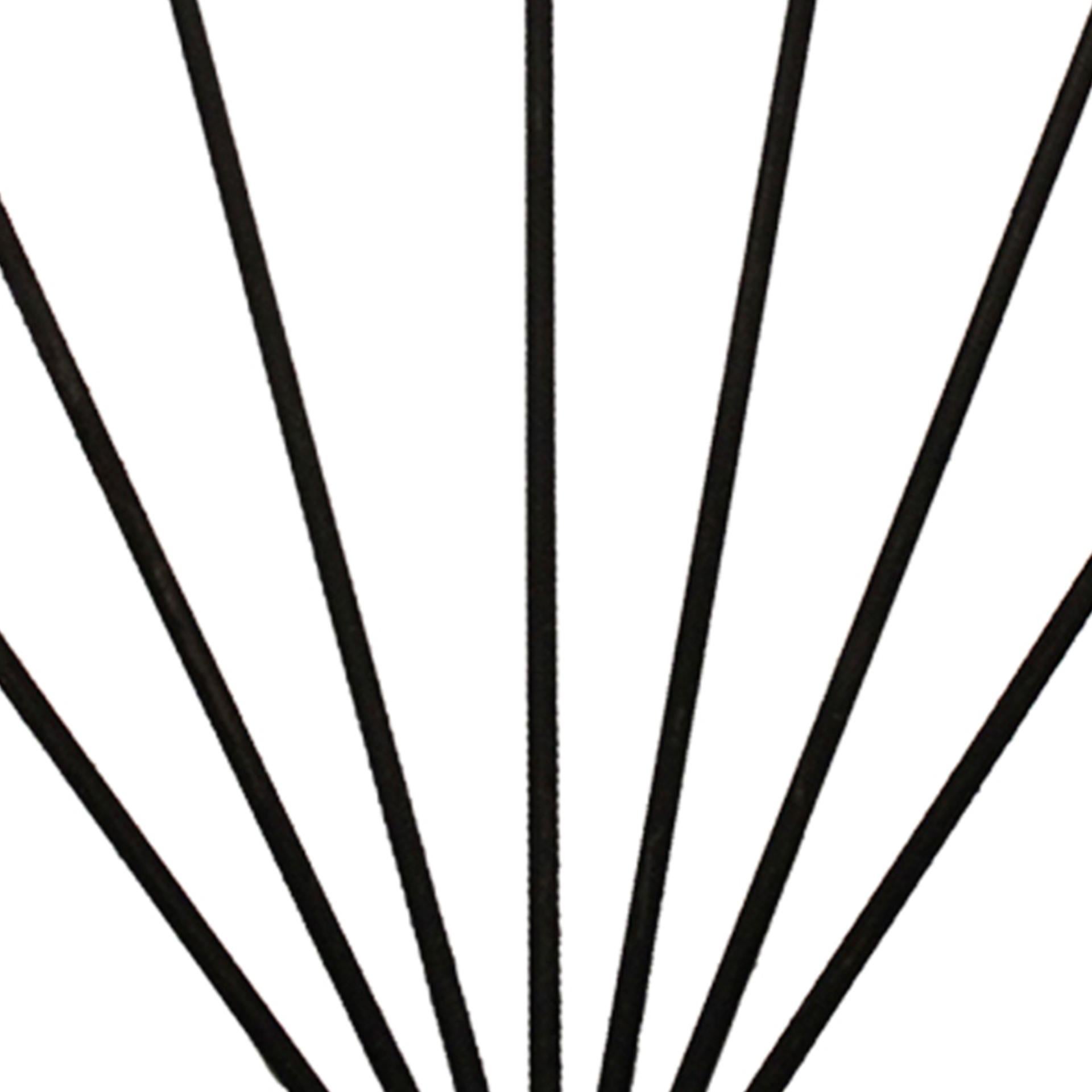 Paire d'appliques murales françaises des années 1920 - Fer noir artisanal avec 7 bras en vente 3