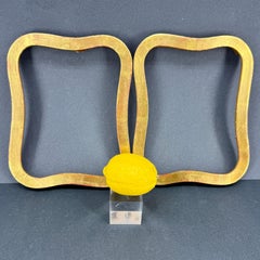 Pair of 1920s Italian Florentine Gold Gilded Wood Art Frames