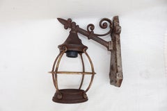 Pair of 1920's outdoor sconces