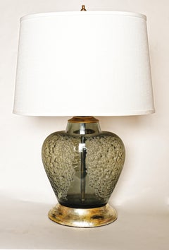 Coppia di lampade da scrivania "Vase Poivre" di Rene Lalique del 1920