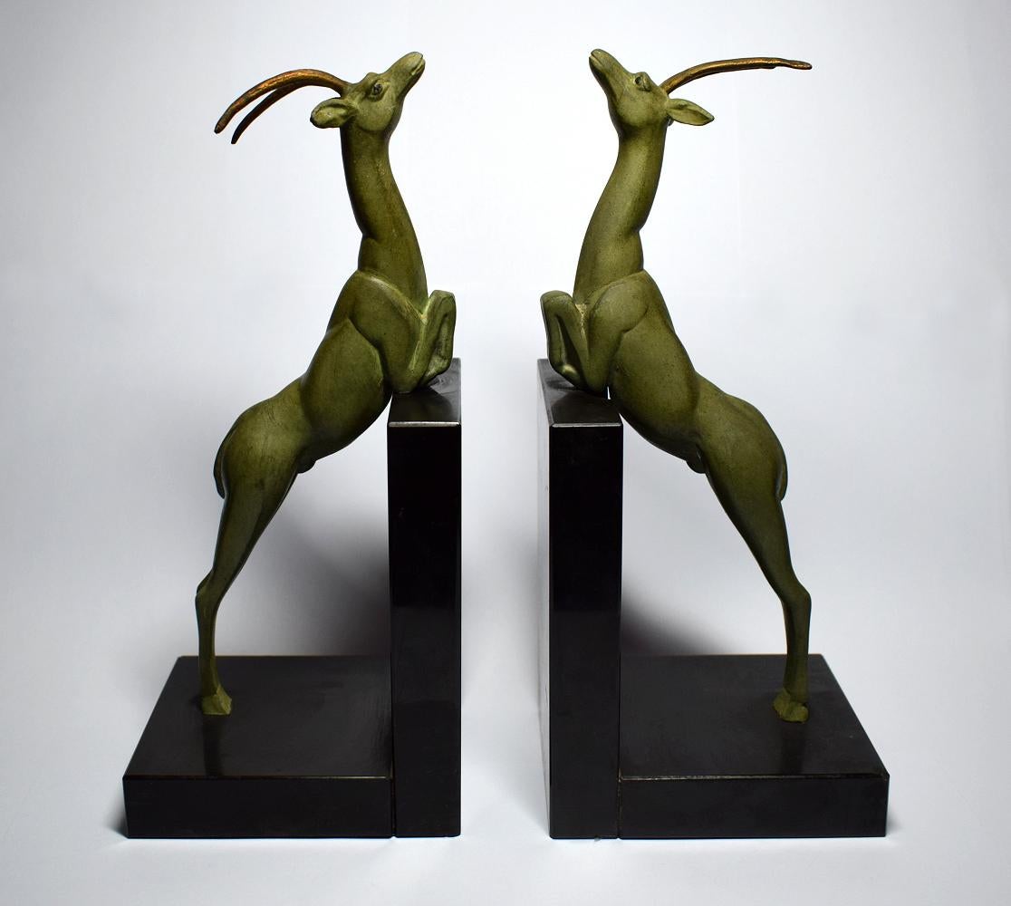 Pair of 1930s Art Deco Bookends 2
