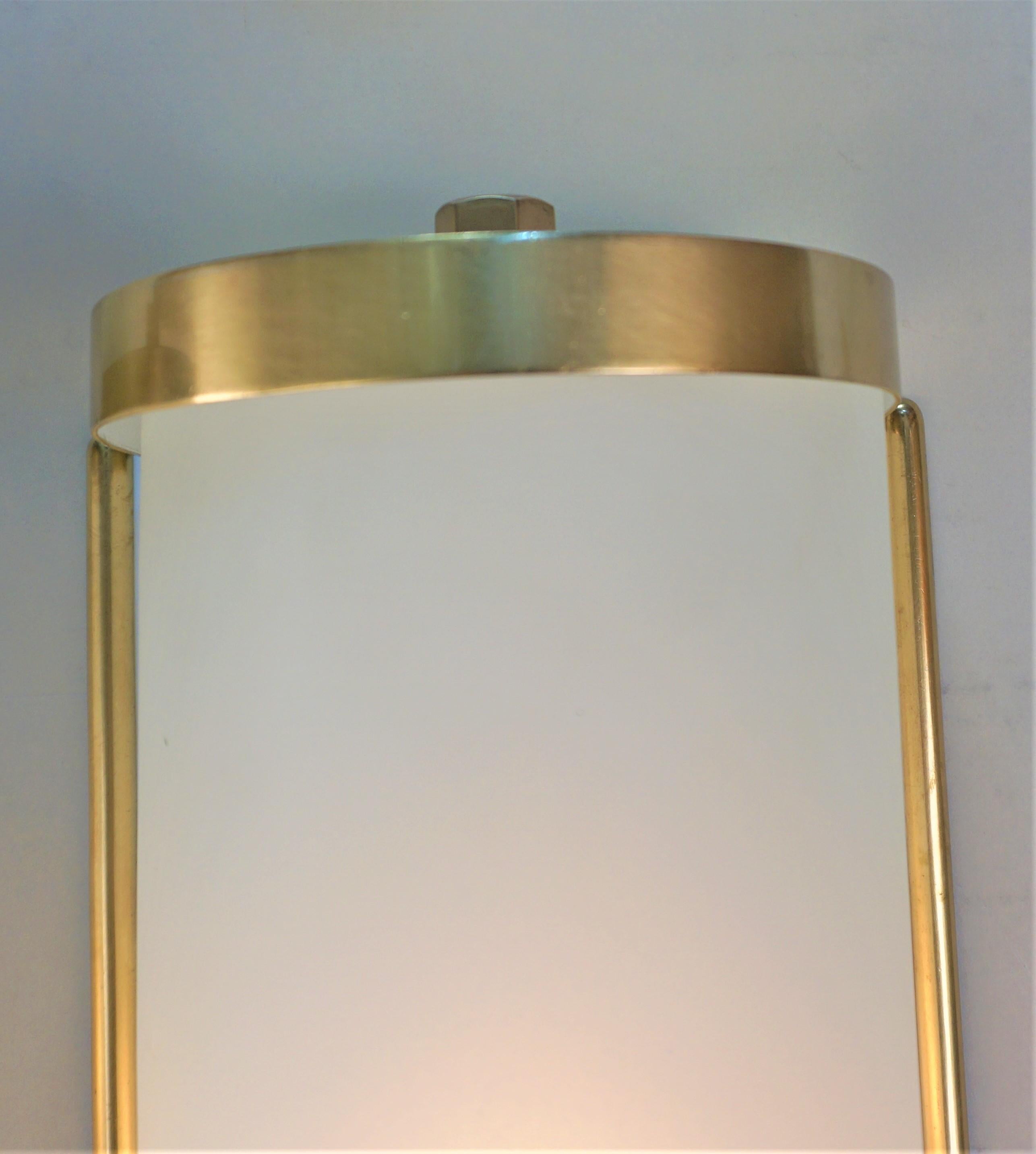 Pair of 1930's Art Deco Wall Sconces In Good Condition For Sale In Fairfax, VA