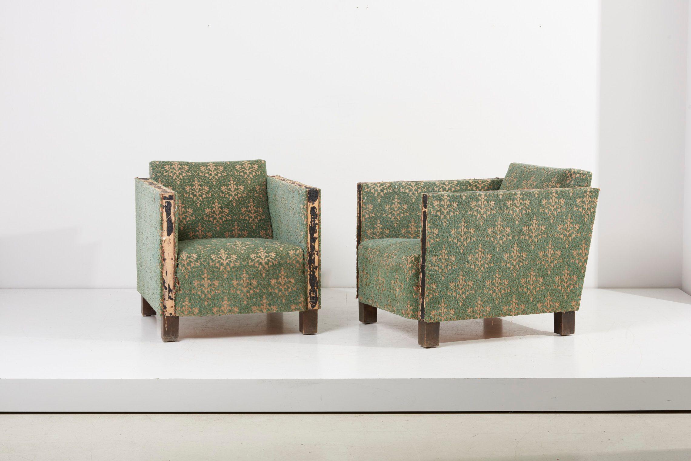 Björn Trägårdh lounge chairs in original condition, Sweden - 1930s.