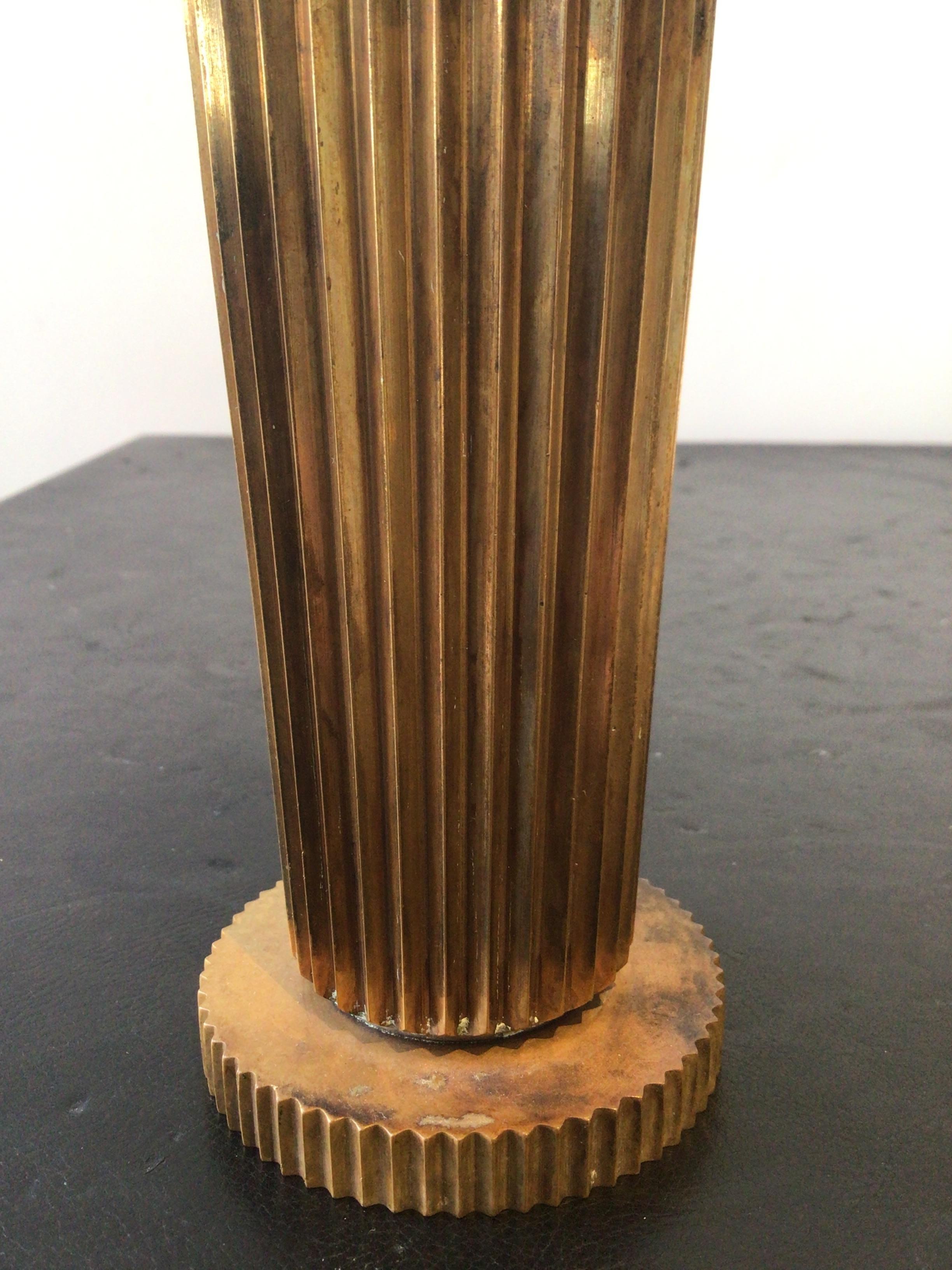 Pair Of 1930s Bronze Vases By Tinos Denmark For Sale 3