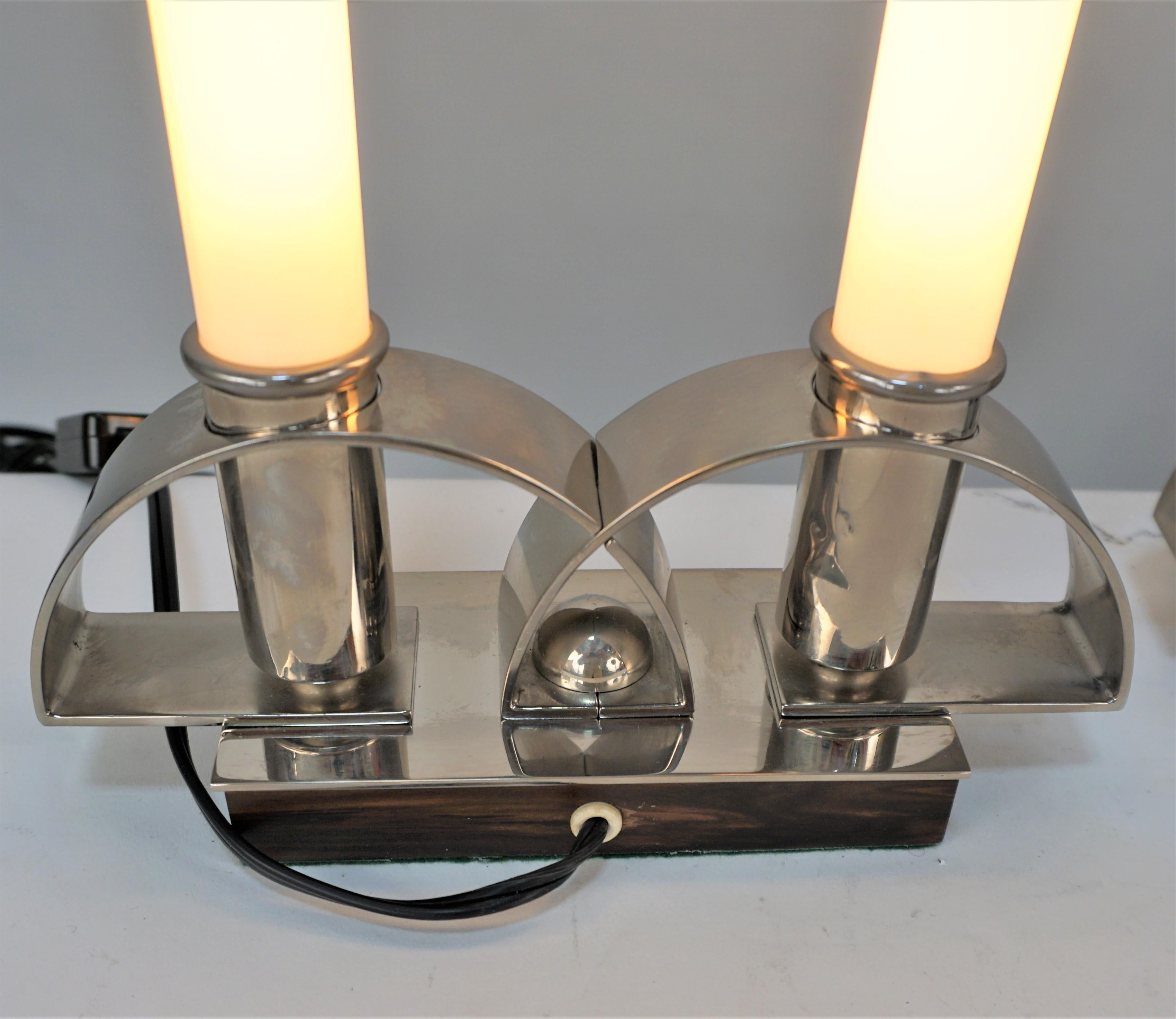 Pair of 1930's Buffet/Table Lamps In Good Condition For Sale In Fairfax, VA