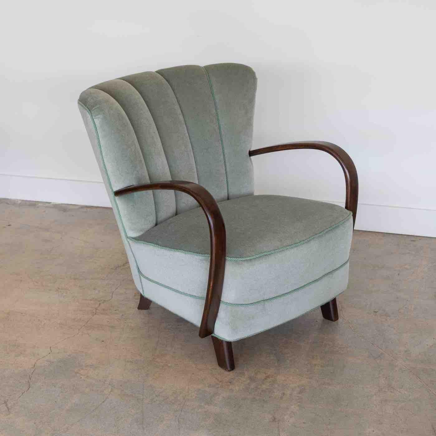 Pair of 1930's Danish Armchairs  For Sale 6
