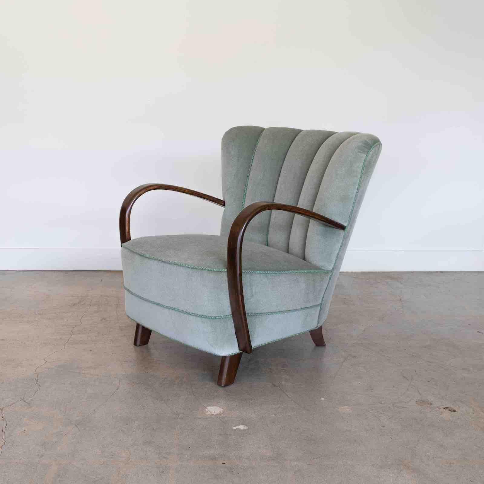 20ième siècle Paire de fauteuils danois des années 1930  en vente