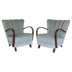Paar dänische Sessel aus den 1930er Jahren 