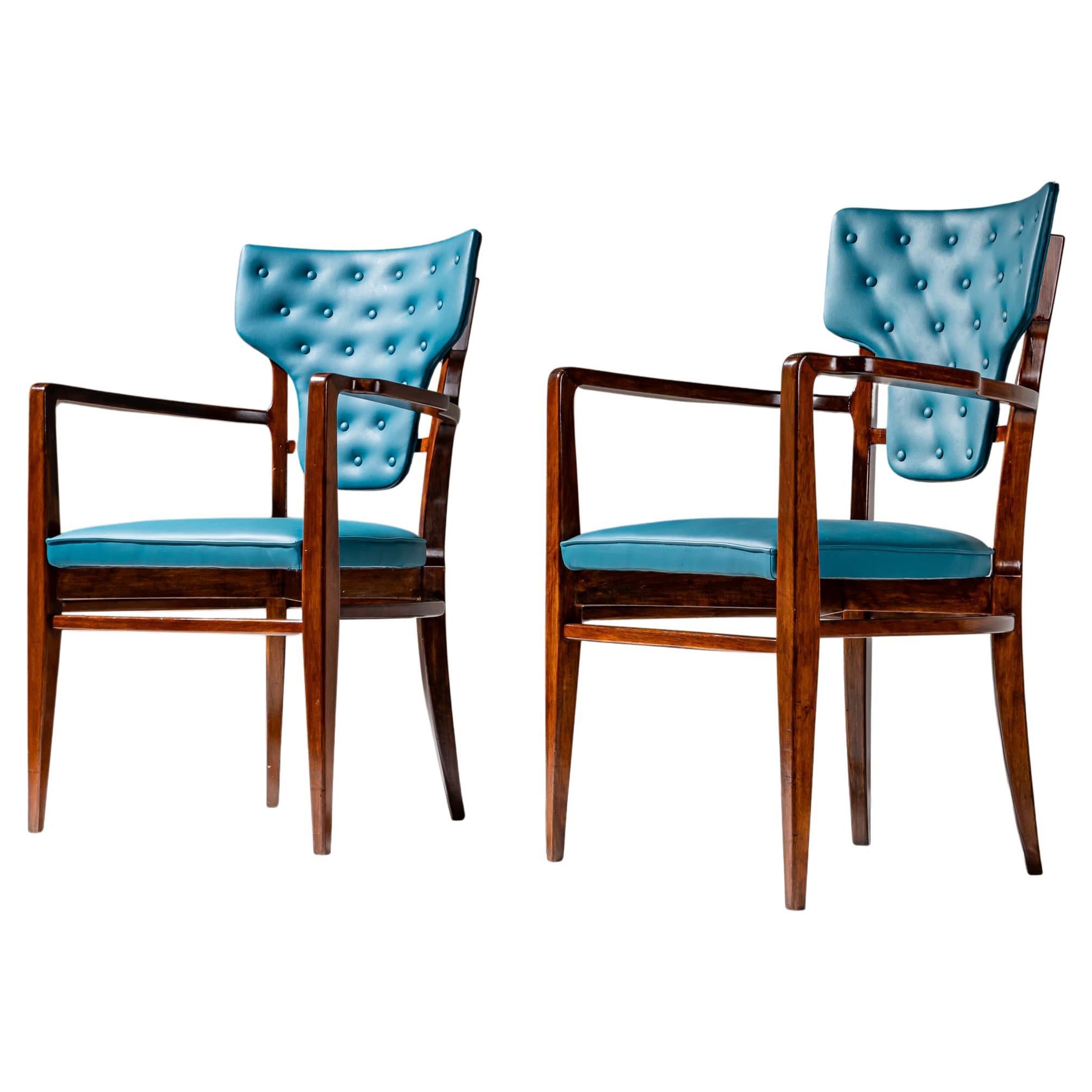 Pair of 1930s Erik Gunnar Asplund armchairs