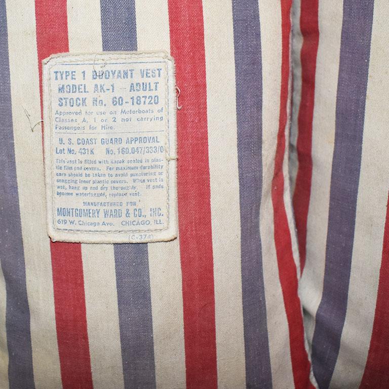 vintage life vest