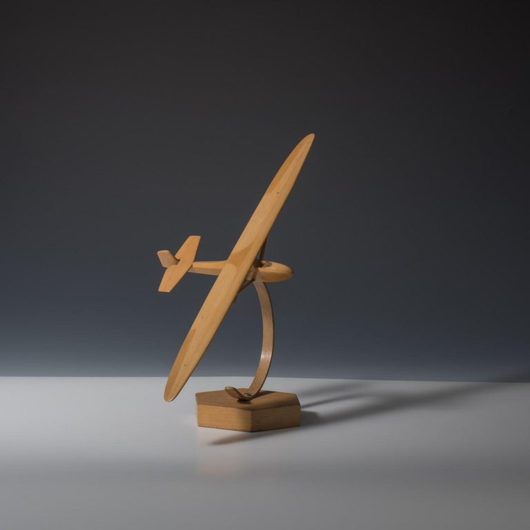 Pair of 1930s Model Wooden Gliders For Sale at 1stdibs