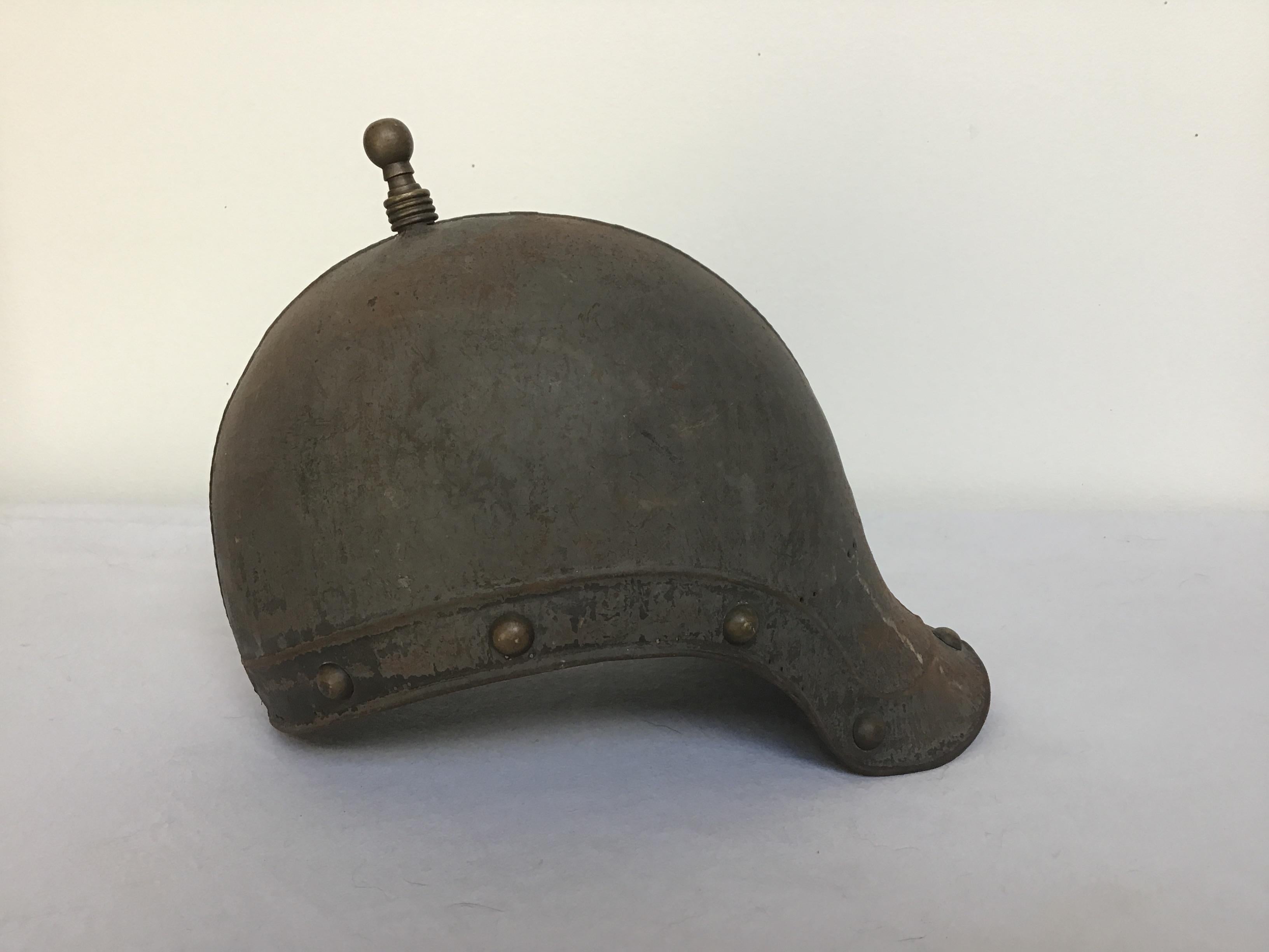 Mid-20th Century Pair of 1930s Reproduction Ancient Roman Soldiers Helmets For Sale