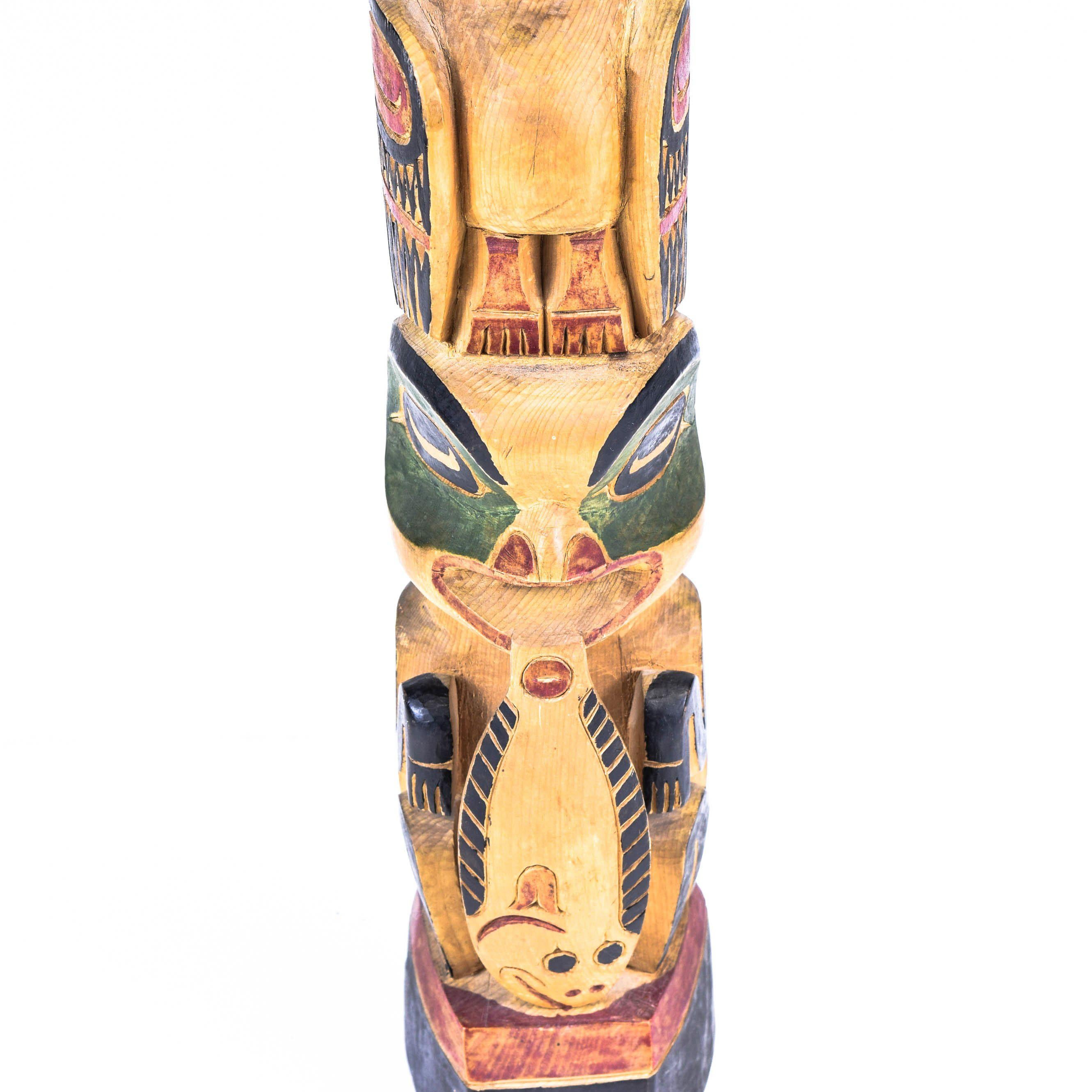 Paar Tlingit-Totems aus den 1930er-Jahren (amerikanisch) im Angebot