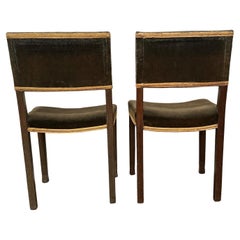Pair of 1937 George VI Coronation Chairs