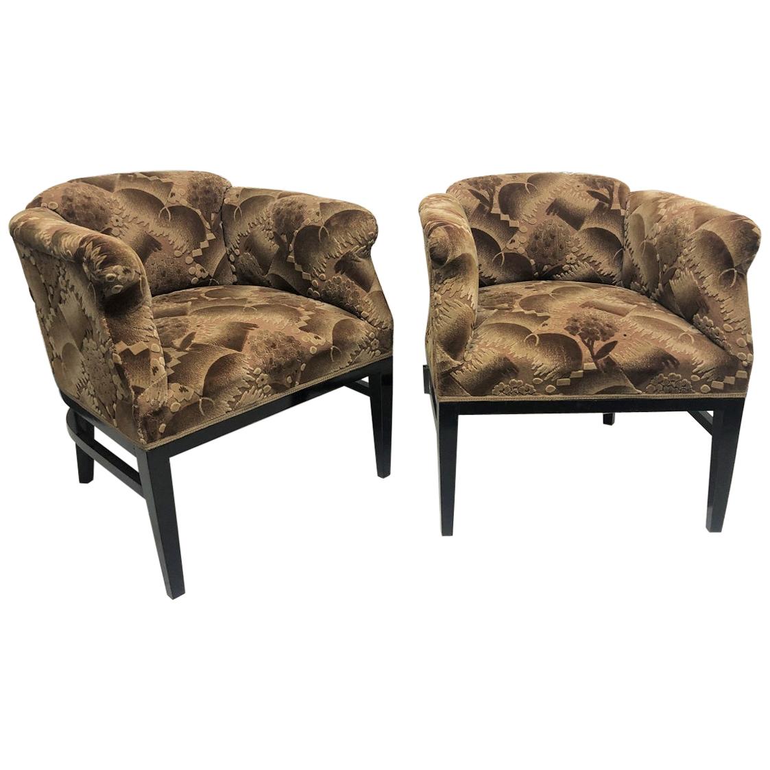 Pair Of Art Deco Royal Chrome By Lloyd Lounge Chairs at 1stDibs