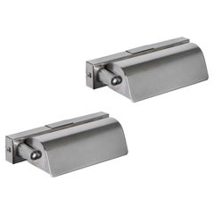Pair of 1940s Finnish Minimalist Plug-In Wall Lights Attributed to Paavo Tynell