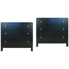 Pair of 1940s Modern Chests by Widdicomb