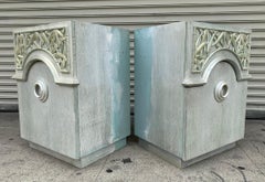 Pair of 1940s Nightstands by James Mont, Signed