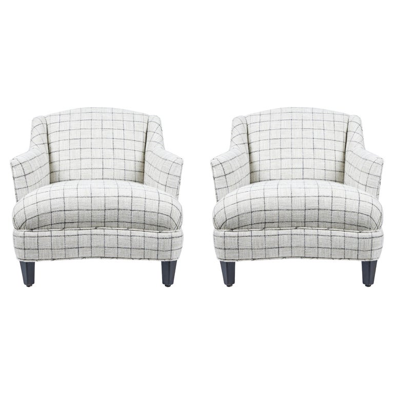 Pair of 1940's Occasional Chairs at 1stDibs