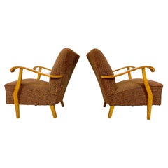 Pair of 1940s Swedish Lounge Chairs