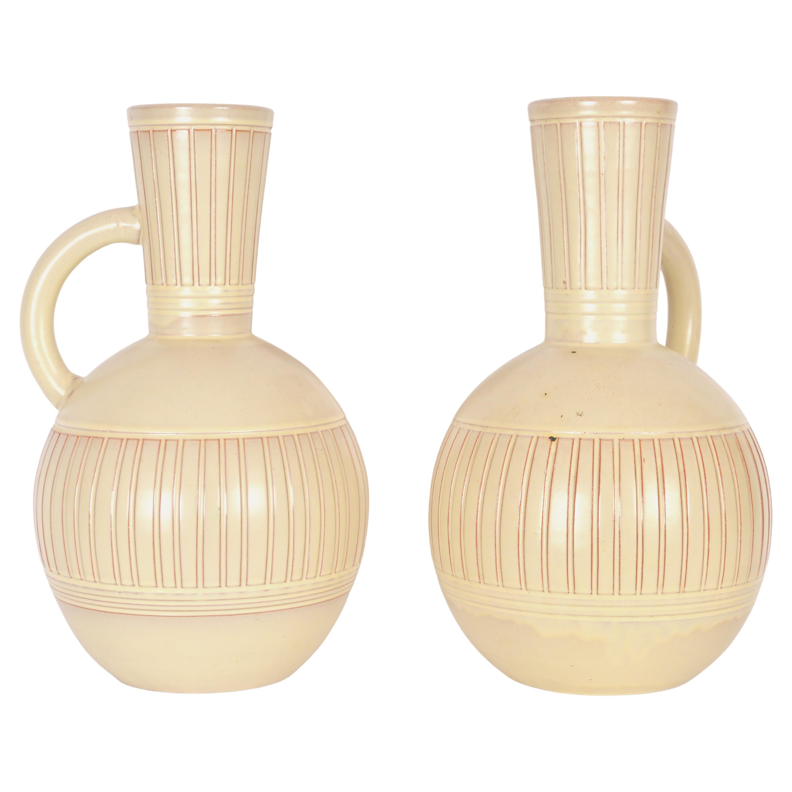 Pair of 1950s Andersson & Johansson Floor Vases  For Sale