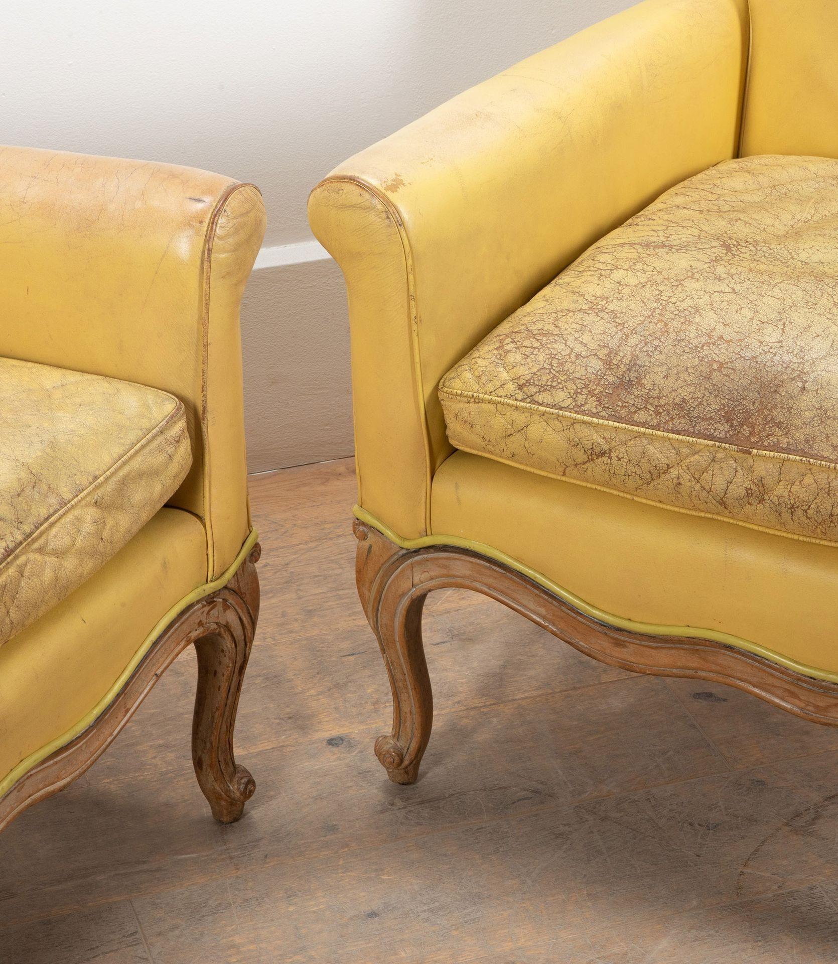 Paire de fauteuils des années 1950 de la Maison Jansen en vente 1