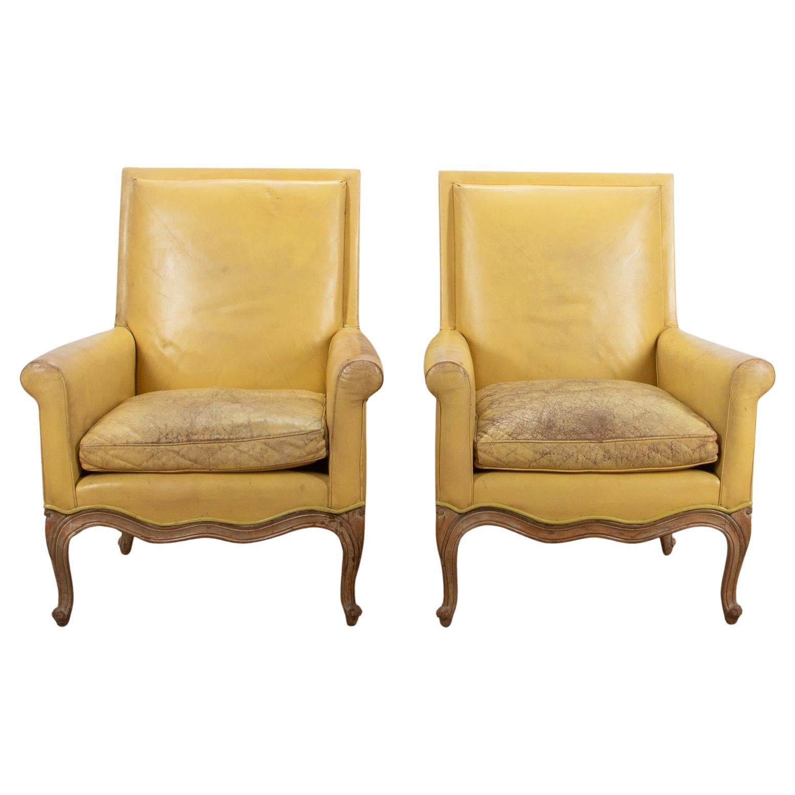 Pair of 1950s Armchairs by Maison Jansen