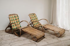 Pair of 1950s Bamboo Chairs