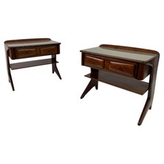 Pair of 1950's Bedside Tables by Vittorio Dassi