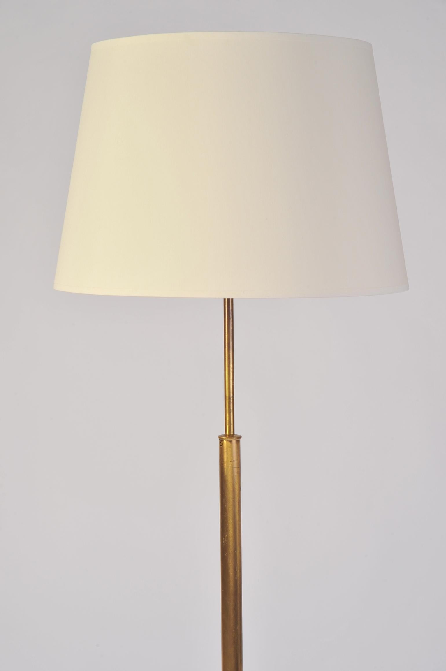 Pair of 1950s Brass Floor Lamps by Josef Frank, Model 2148 2