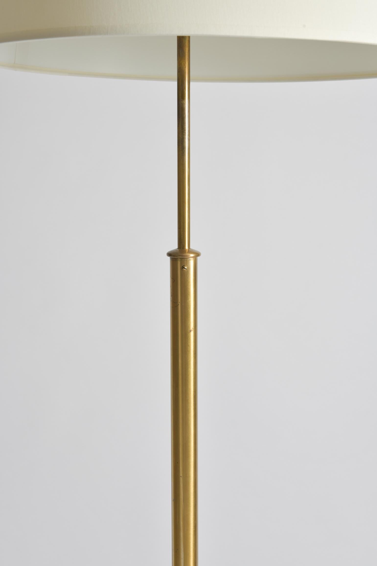 Pair of 1950s Brass Floor Lamps by Josef Frank, Model 2148 3