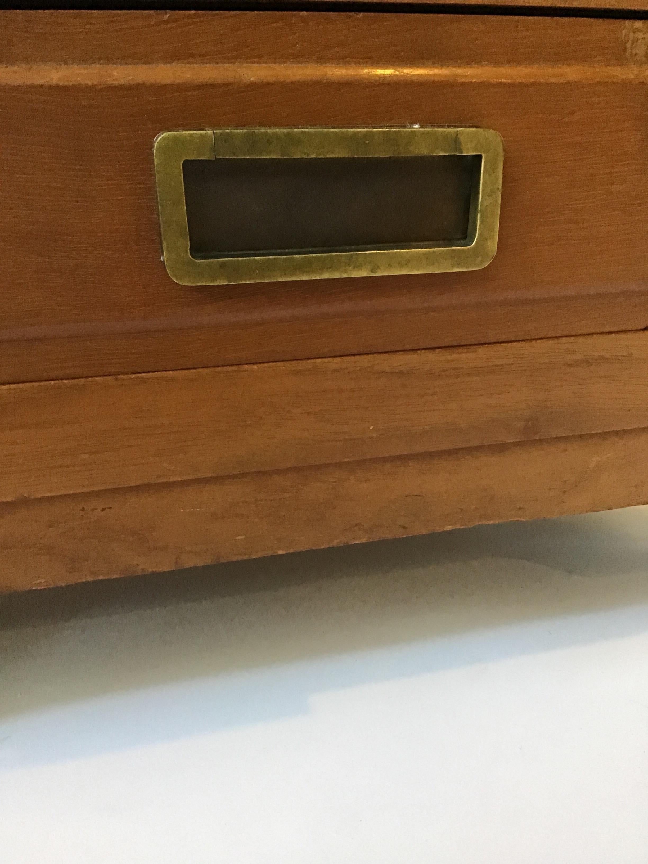Pair of 1950s Cathay Arts Geometric End Tables 4
