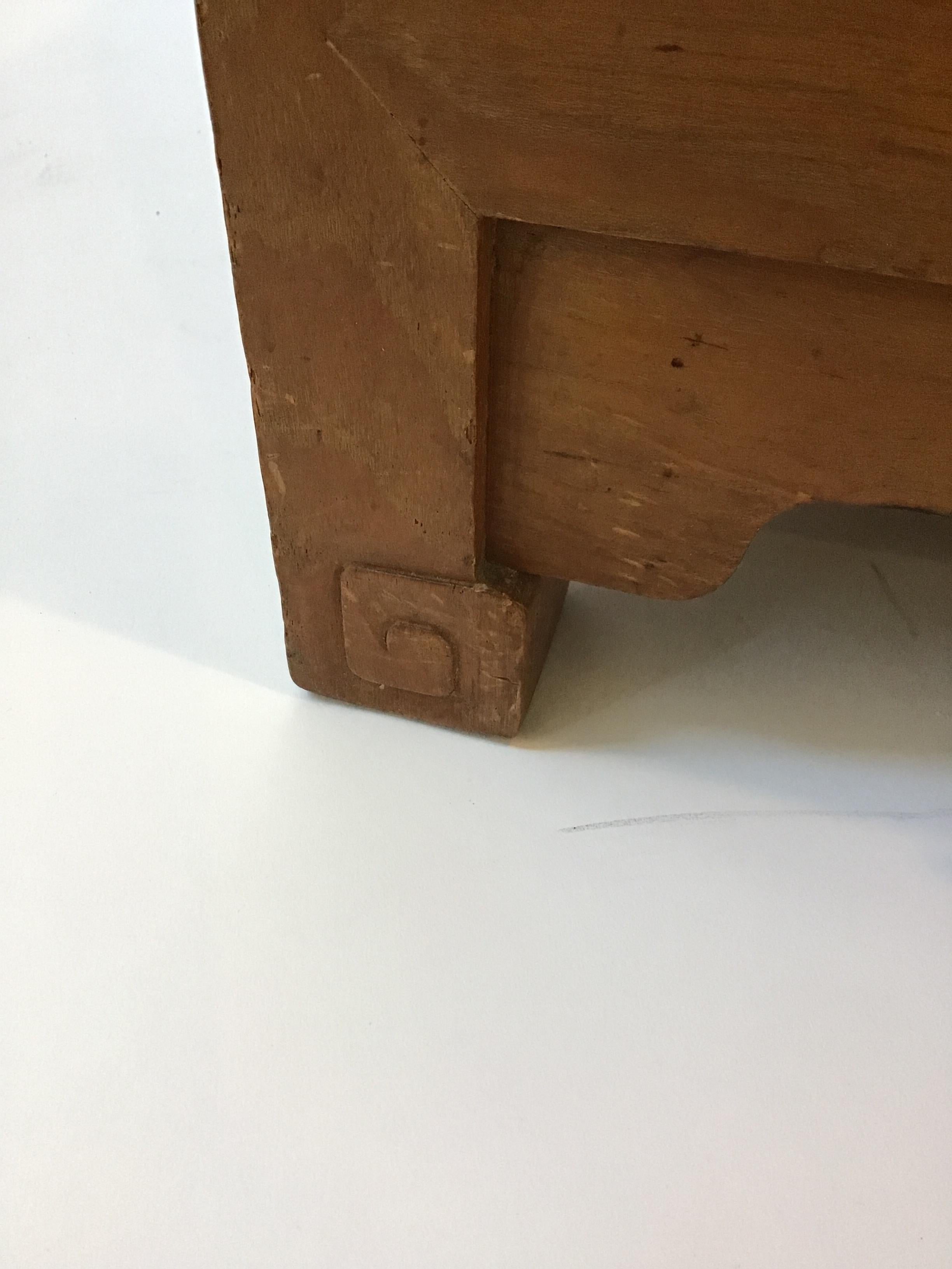 Pair of 1950s Cathay Arts Geometric End Tables 6